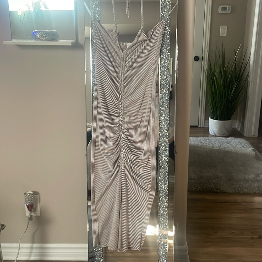 BNWT summer dress just below the knee with small slit